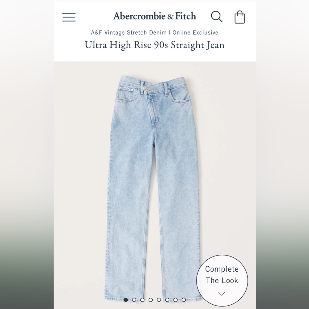 Abercrombie & fitch jeans